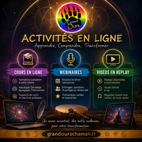 Activités Chamaniques en Ligne