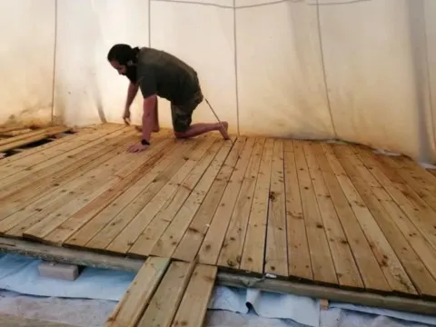 activité chamanique avec grand ours chaman