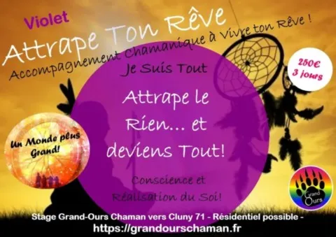Stage Violet Accompagnement Chamanique