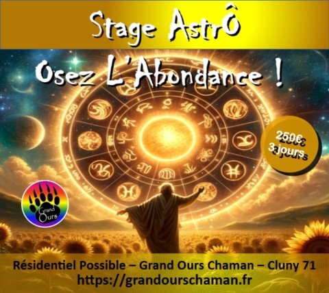 Stage Chamanique Astrologie et Chamanisme