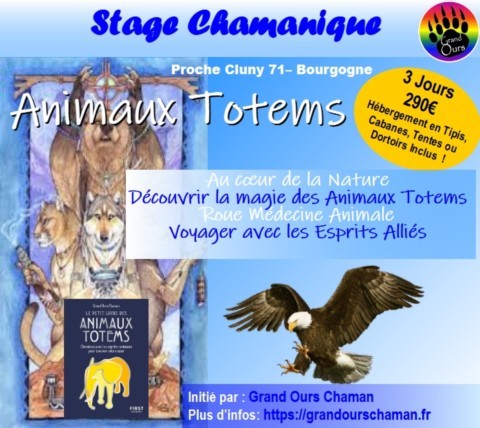 Stage Chamanique "Animaux Totems"